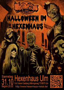 Halloween Party im Hexenhaus