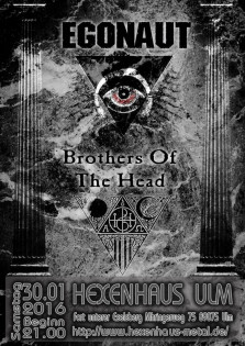 Live: Egonaut (SWE)----Brothers of the Head(Ger)