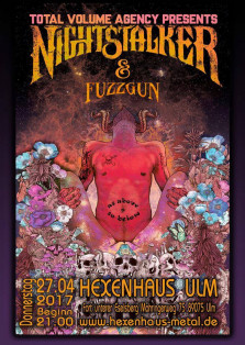 Nightstalker Europa Tour 2017, Support: Fuzzgun