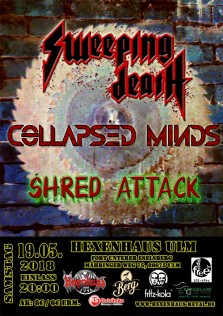 FMN live - Sweeping Death, Collapsed Minds, Shred Attack