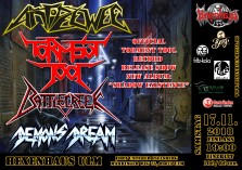Antipeewee, Torment Tool (CD-Release!!!), Battlecreek, Demons Dream