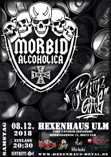 Livekonzert mit Morbid Alcoholica + Pump Gas