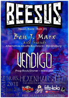 Beesus, Ben J. Marx and friends & Vendigo