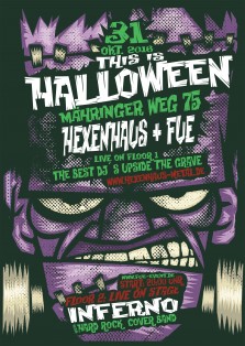 This is Halloween - 2 Floors - Hexenhaus mit den besten DJ´s der Verdammnis & FUE-Event mit INFERNO
